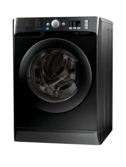 Indesit Innex Bwa81683Xk 8Kg Load, 1600 Spin Washing Machine - Black
